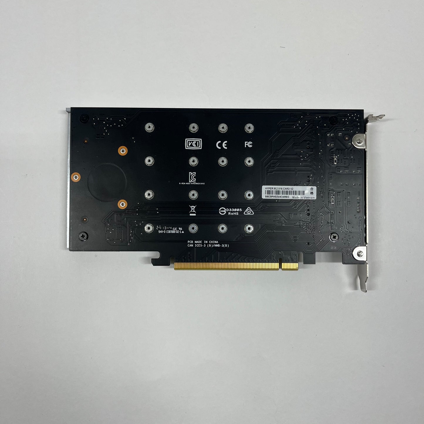 Asus Hyper M.2 X16 Card V2 PCIe-to-M.2 SSD expansion card MX28