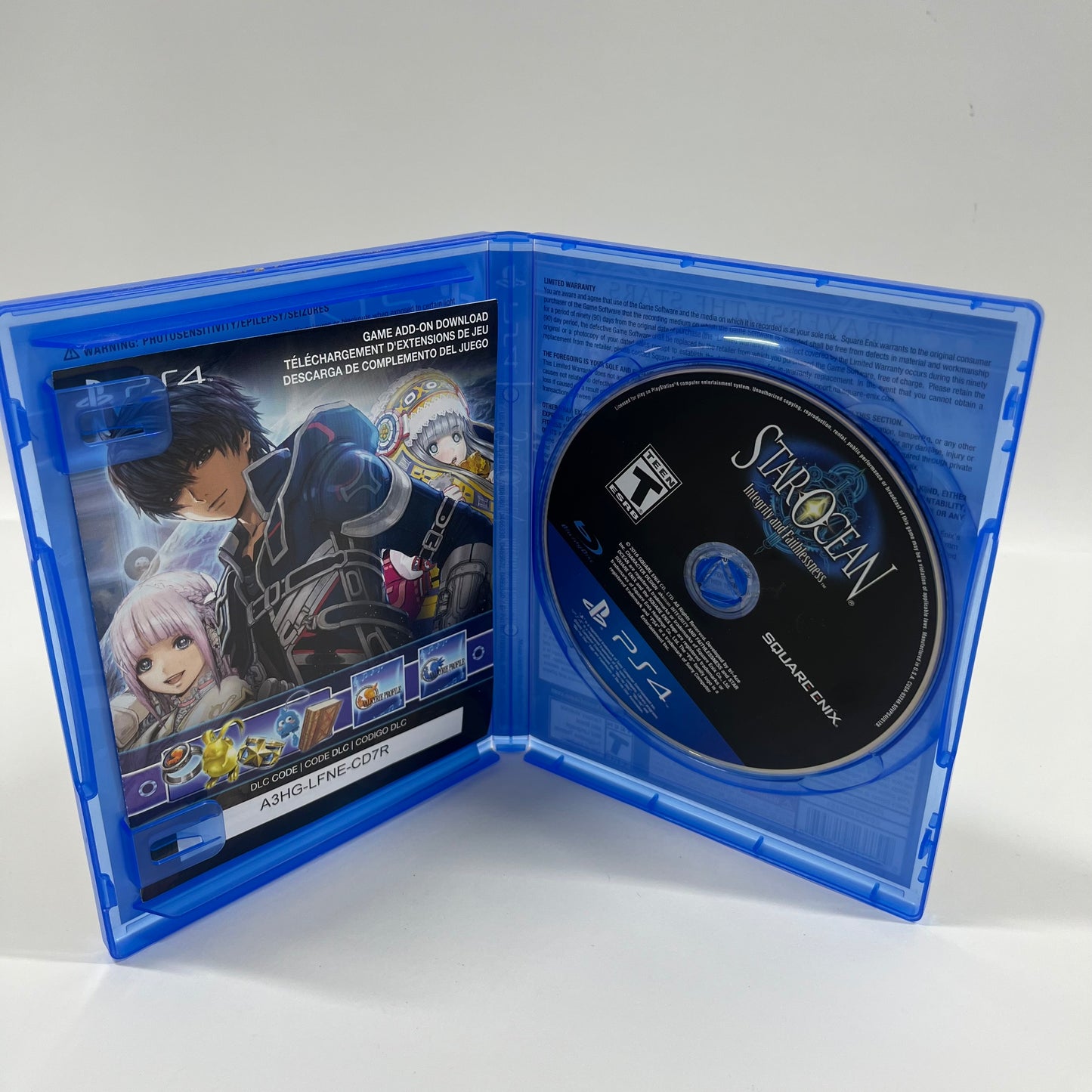 Star Ocean Integrity and Faithlessness (Sony PlayStation 4 PS4, 2016)