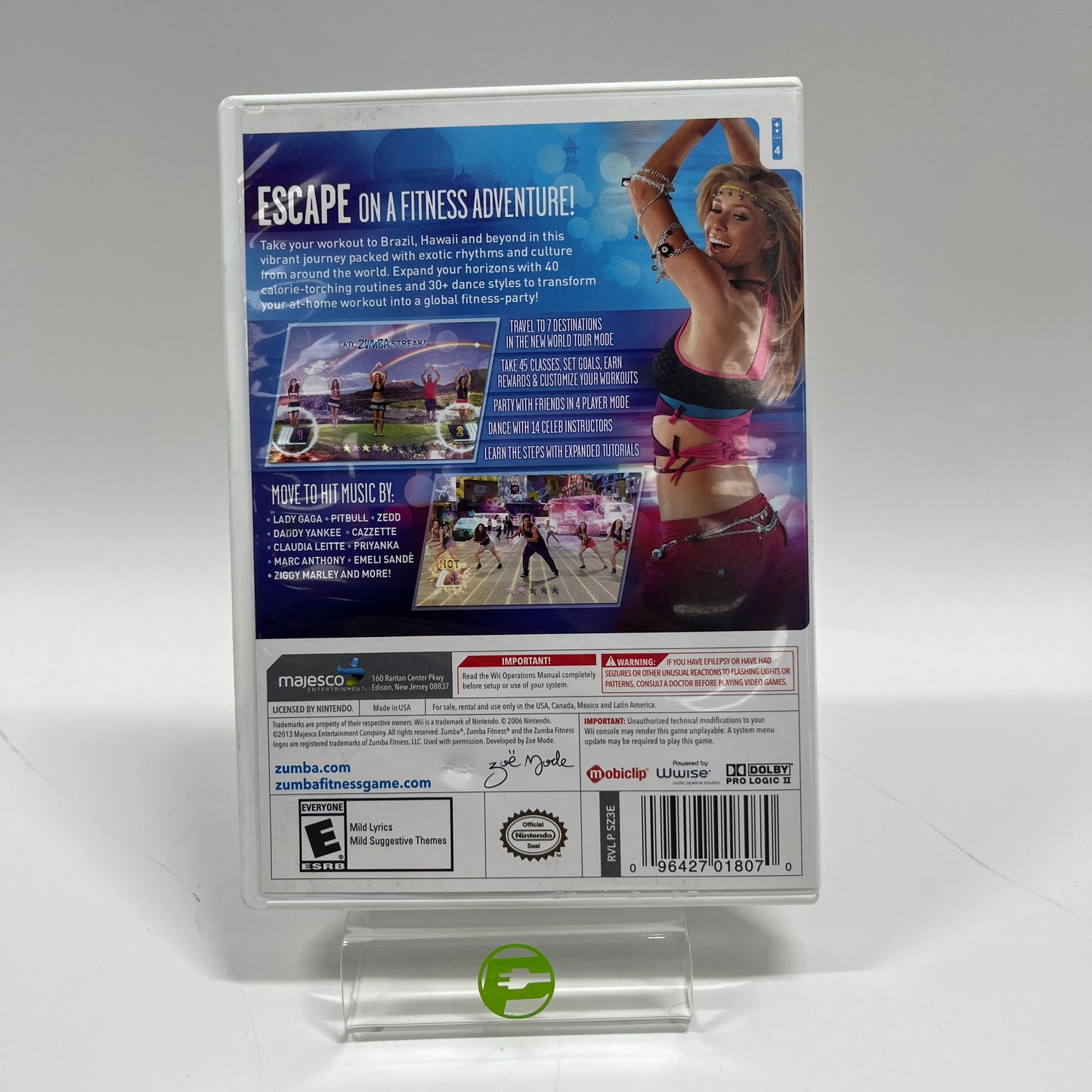 Zumba Fitness World Party (Nintendo Wii U, 2013)