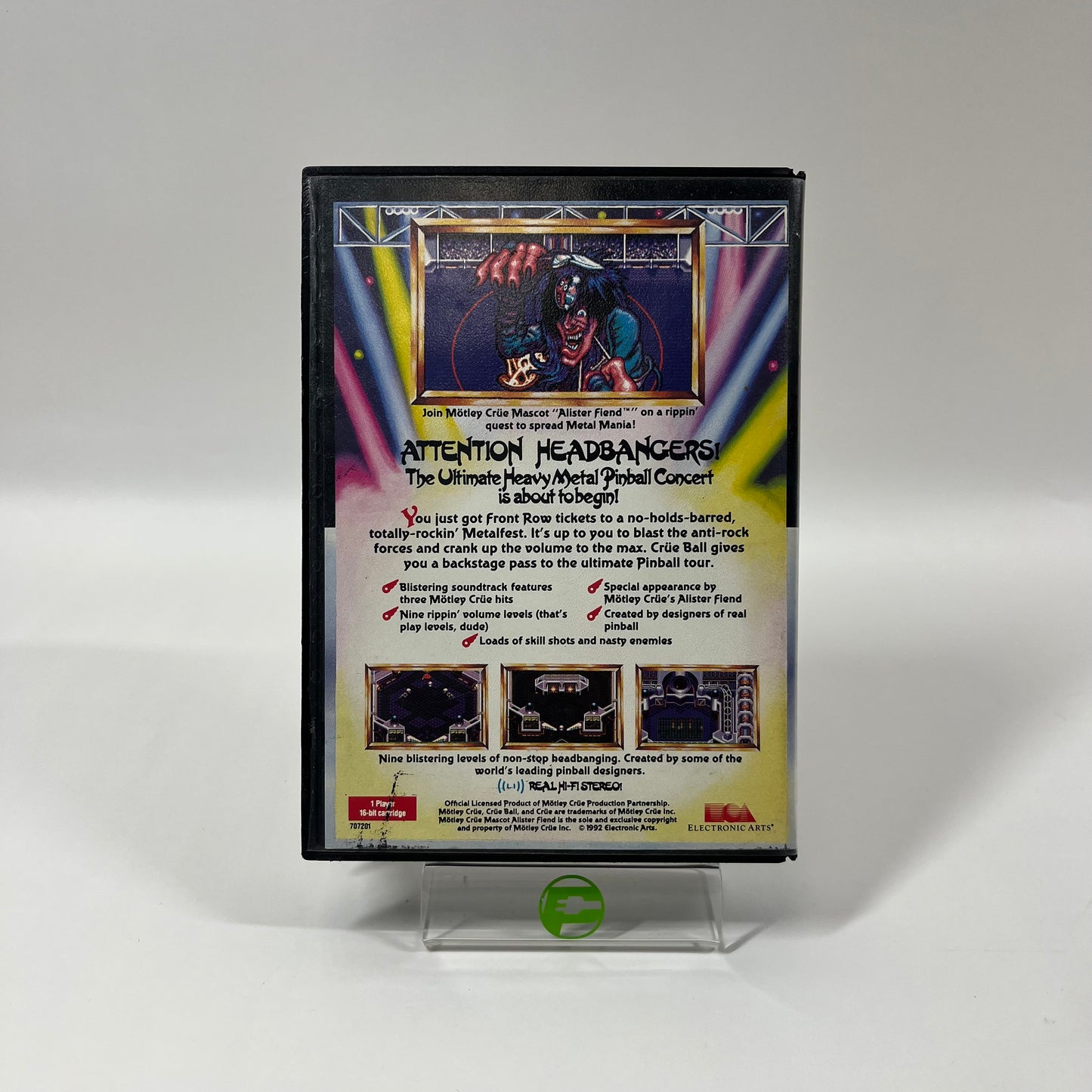 Crue Ball (Sega Genesis, 1991)
