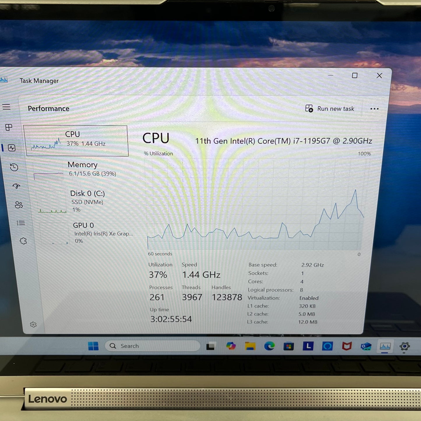 Lenovo Yoga 9 14" i7-1195G7 2.9GHz 16GB RAM 500GB SSD Iris Xe Graphics