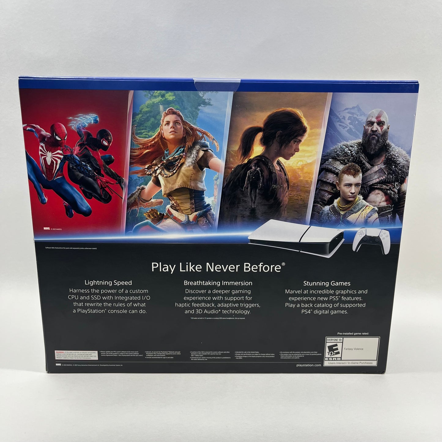 New Sony PlayStation 5 Slim Digital Edition PS5 1TB White Console Gaming System