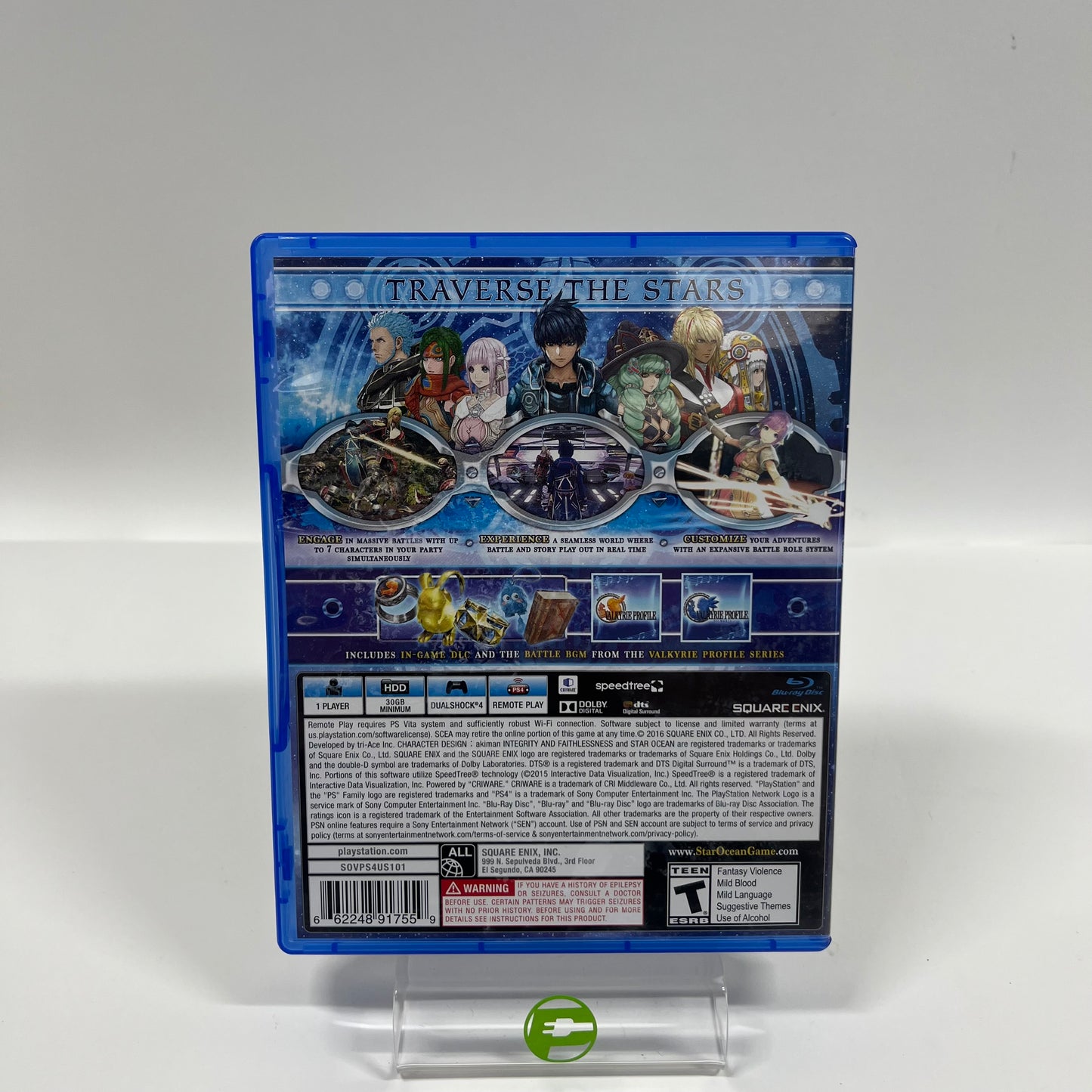 Star Ocean Integrity and Faithlessness (Sony PlayStation 4 PS4, 2016)