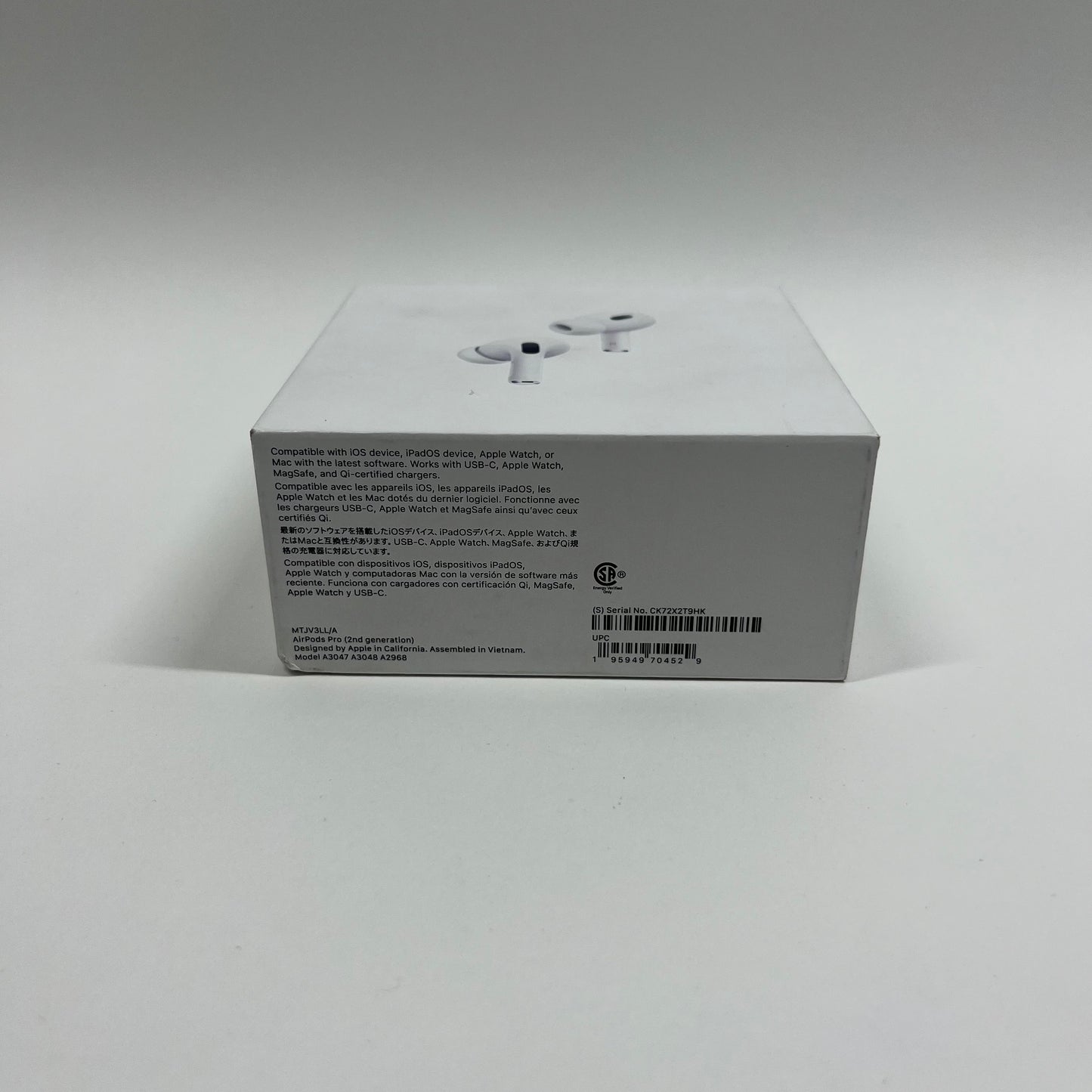 New Apple AirPods Pro 2nd Gen with MagSafe Charging Case