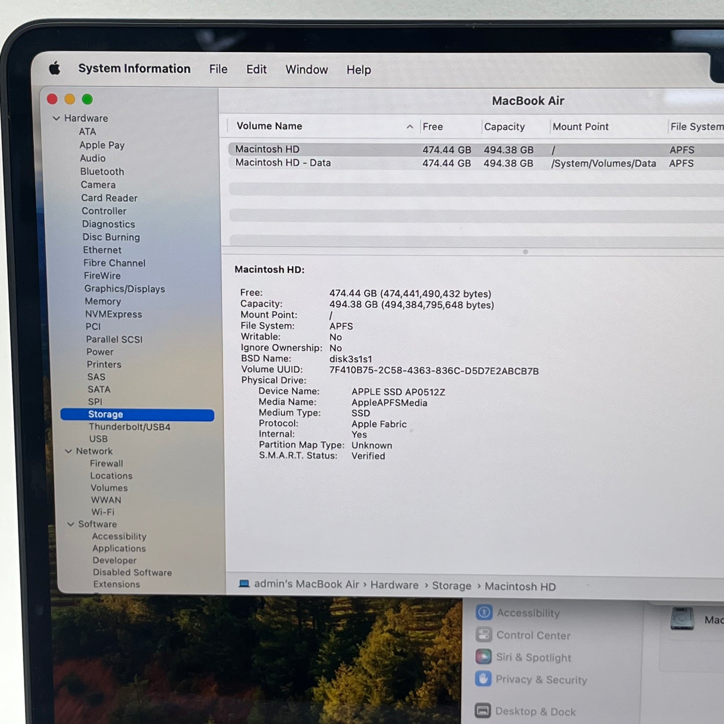 2024 Apple MacBook Air 15" M3 10C GPU 4.0GHz 16GB RAM 512GB SSD A3114