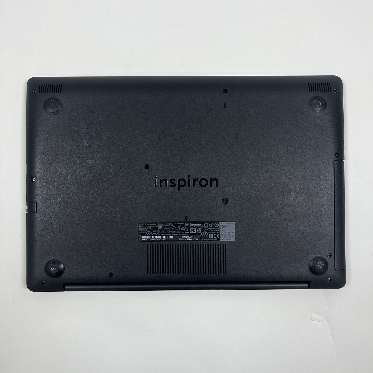 Dell inspiron 3580 15.6" Intel(R) Celeron(R) 4205U 1.8GHz 4GB RAM 1TB HDD