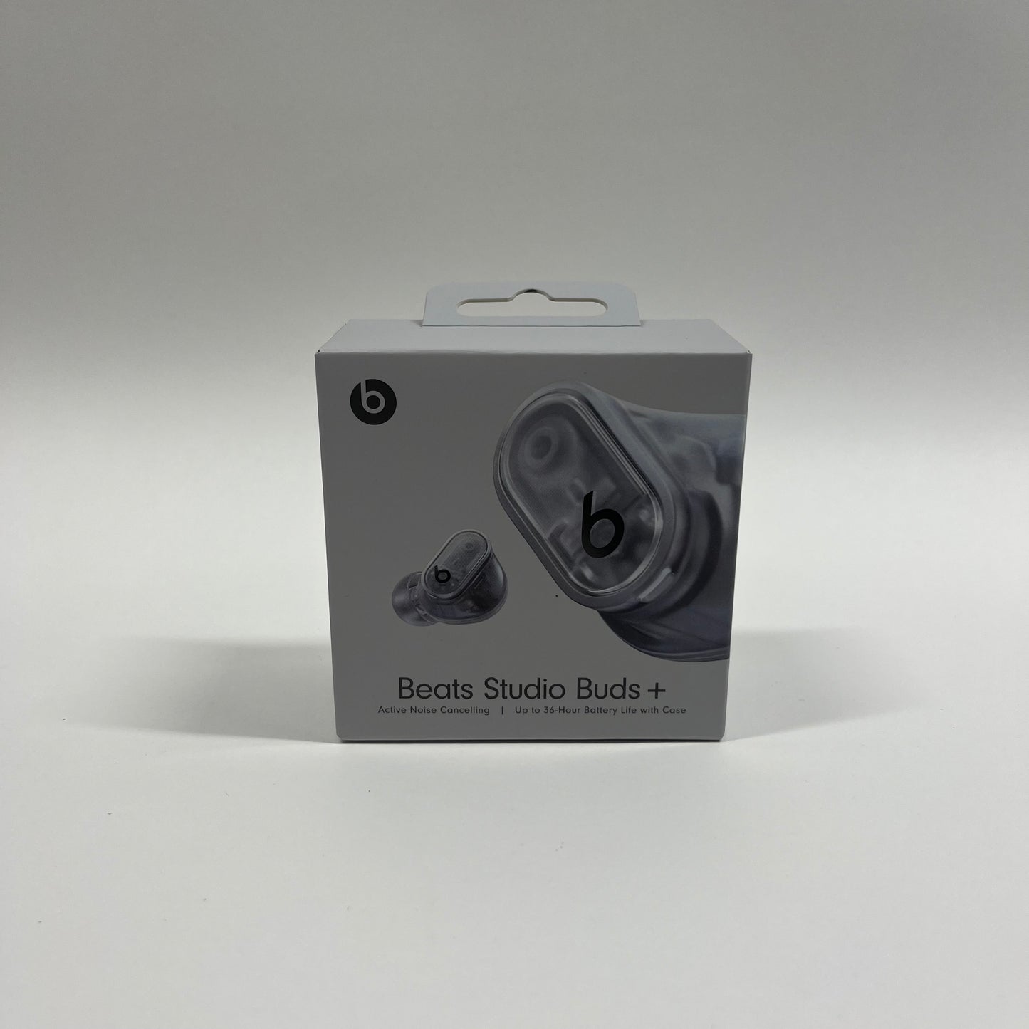 New Beats Studio Buds+ Wireless In-Ear Bluetooth Headphones Silver MQLK3LL/A