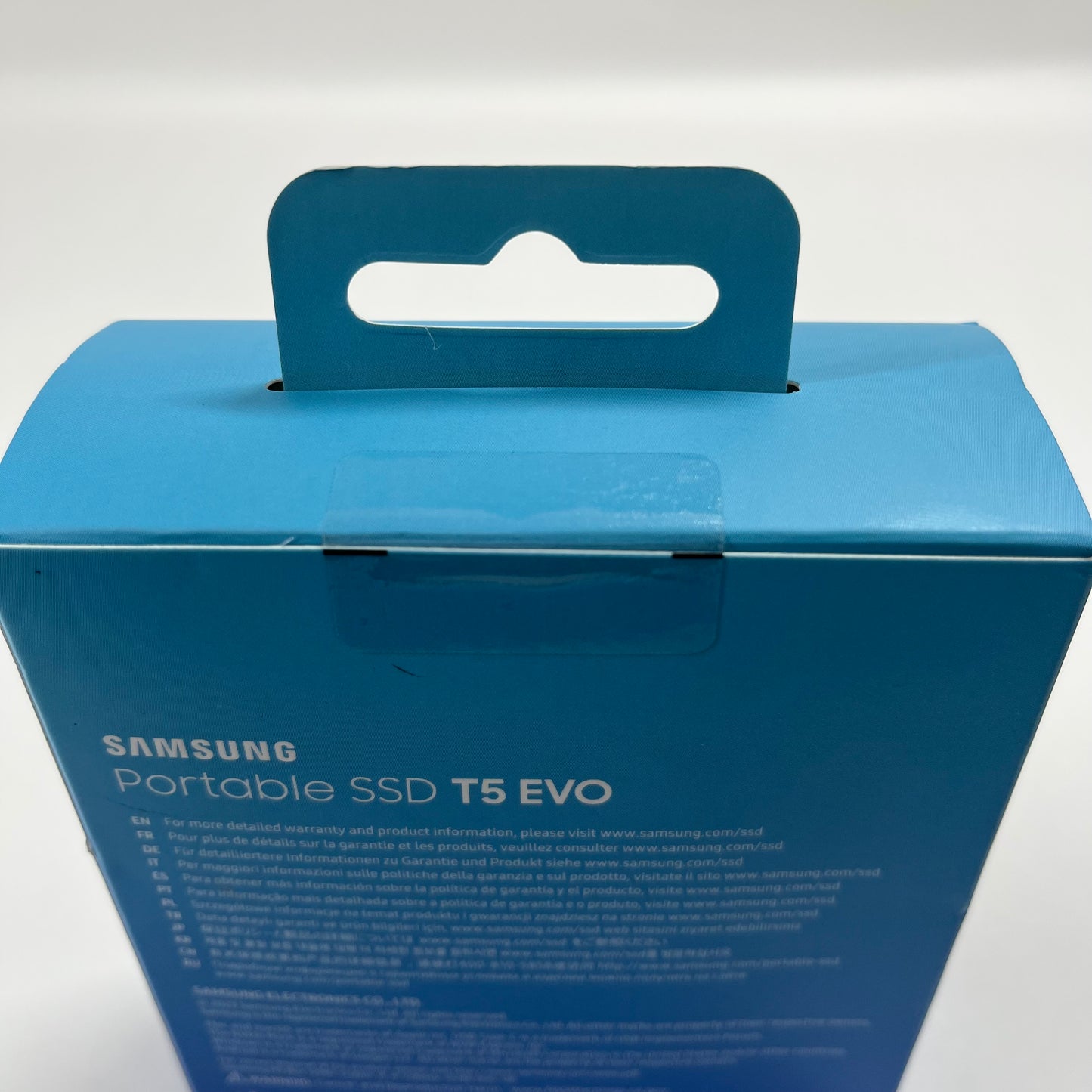 New Samsung T5 Evo PORTABLE SSD CARD MU-PH8T0S/WW