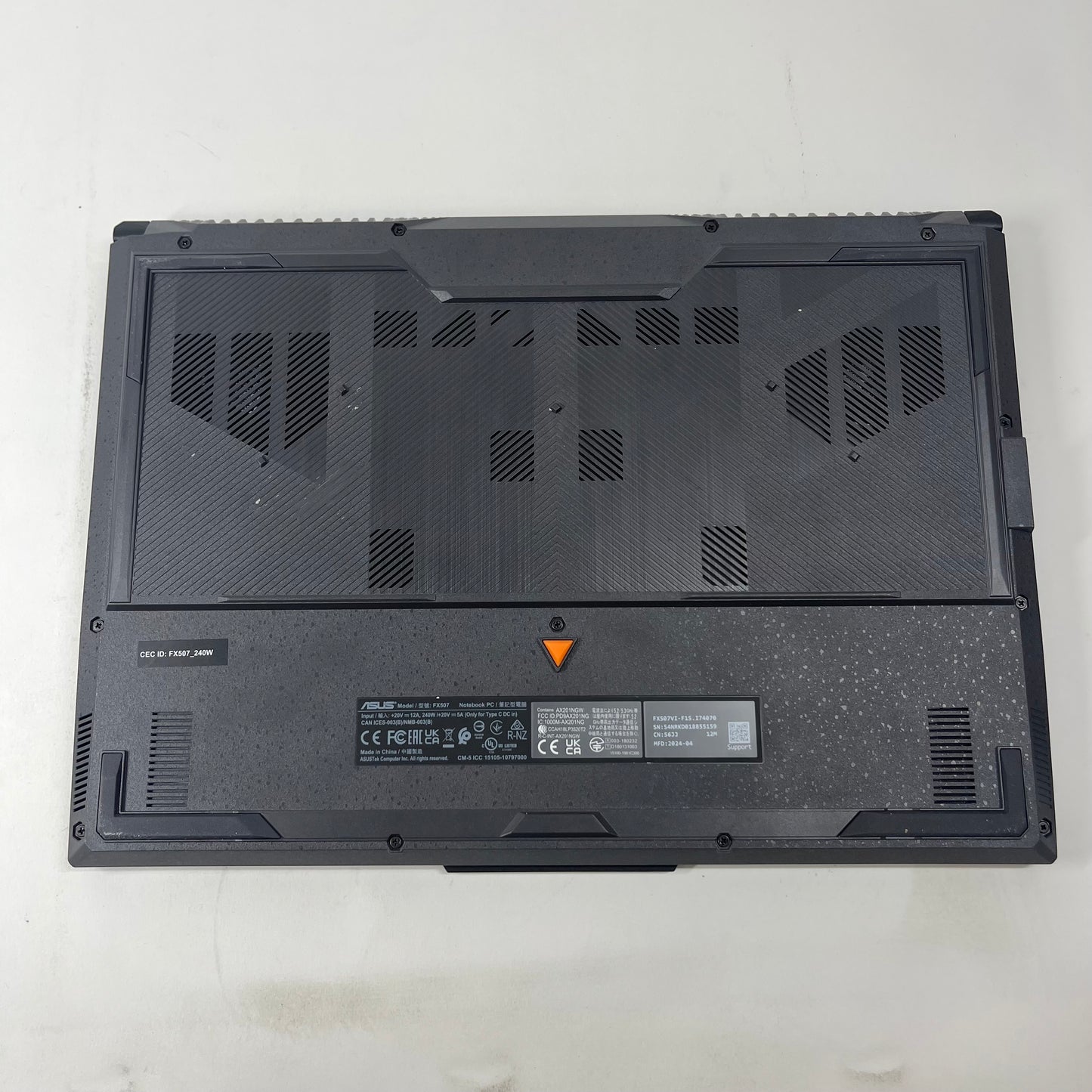 ASUS TUF F15 FX507 15.6" i7-13620H 2.4GHz 16GB RAM 1TB SSD GeForce RTX 4070
