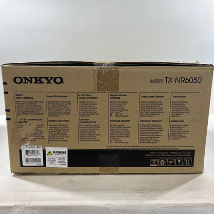 Open Box Onkyo TX-NR6050 Audio Receiver 29S944S2