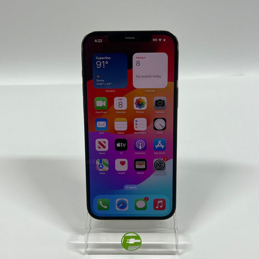 Unlocked Apple iPhone 12 Pro Max 256GB 17.1.2 GOLD MGCM3LL/A