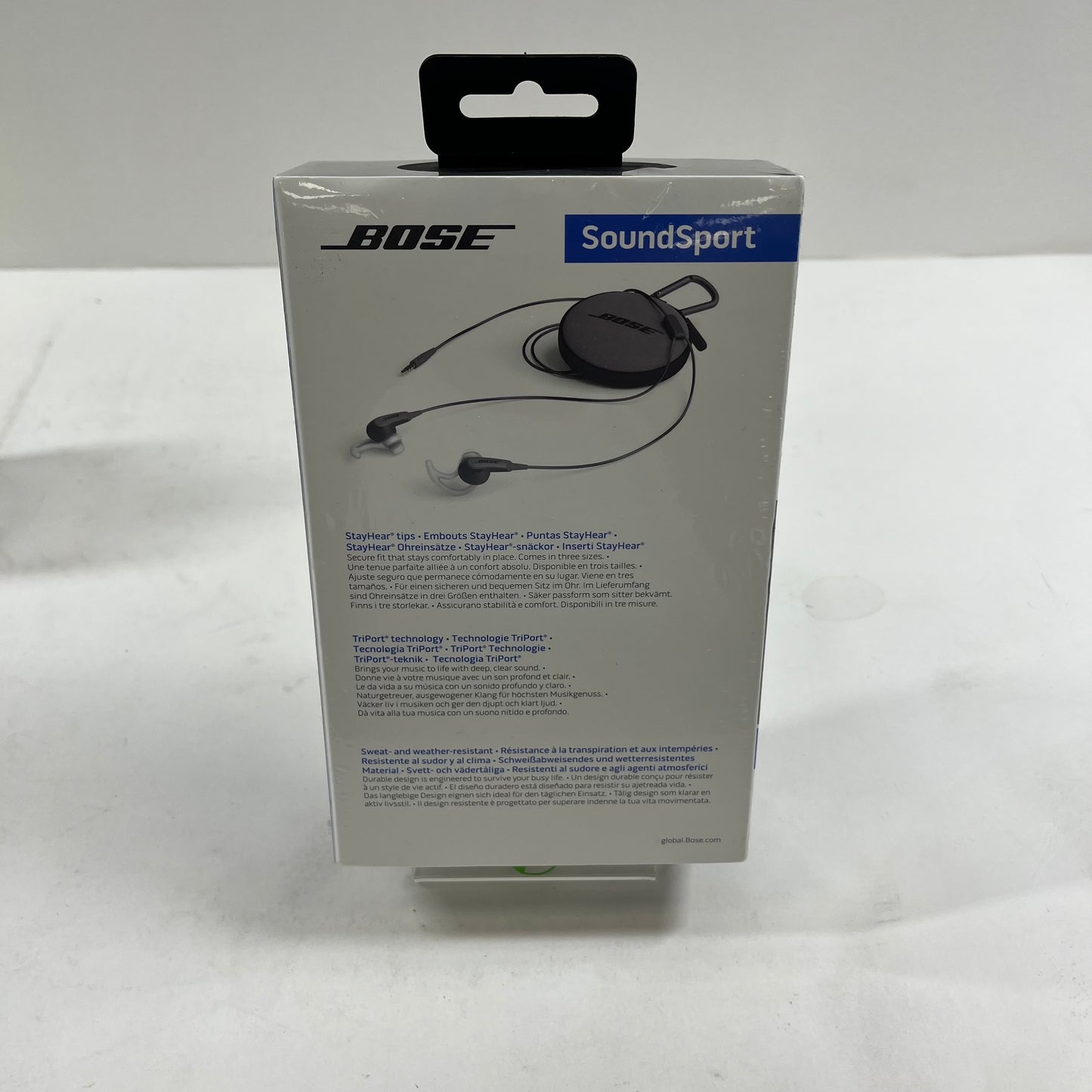 New Bose SoundSport Around-Ear Noise Cancelling Bluetooth Headphones Black 