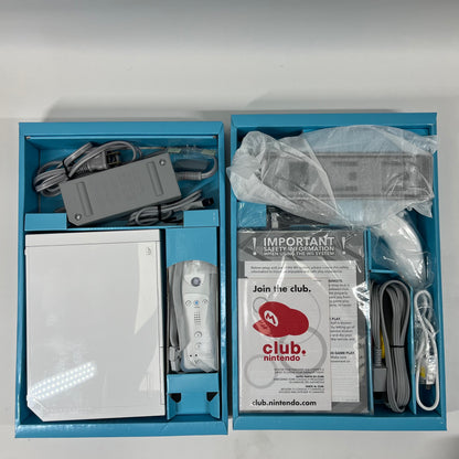 Nintendo Wii Video Game Console RVL-001 White