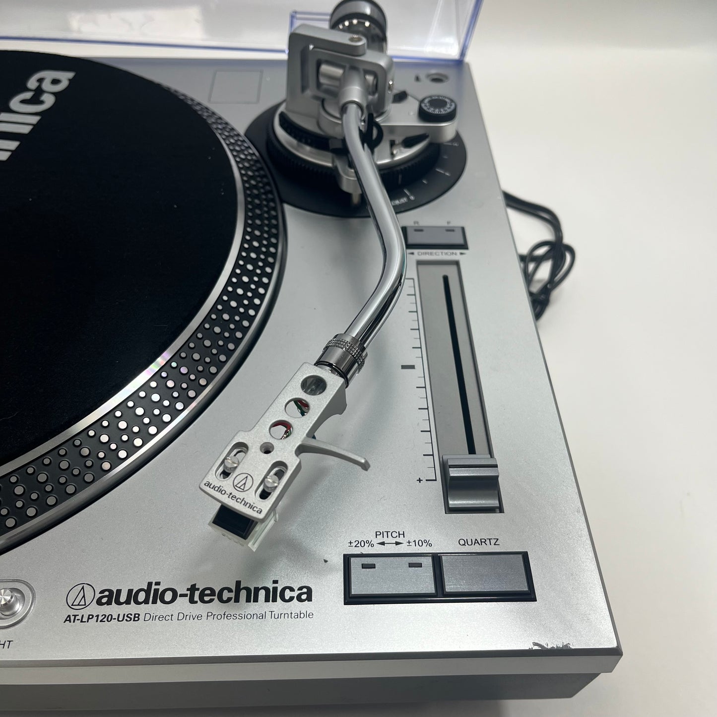 TECHNICS AT-LP120-USB 2-Channel Direct Drive Professional Turntable