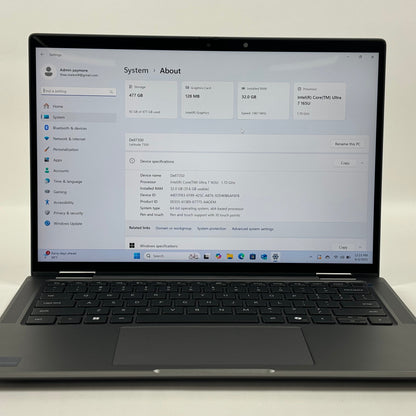 Dell latitude 7350 13.3" Core Ultra 7 1.7GHz 32GB RAM 512GB SSD