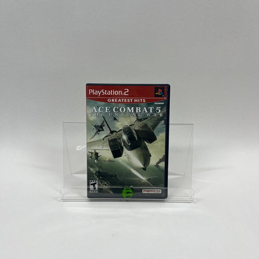 Ace Combat 5 Unsung War [Greatest Hits] (Sony PlayStation 2 PS2, 2004)