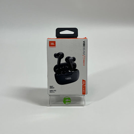 New JBL Vibe Beam Earbuds Black