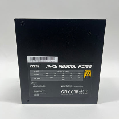 MSI MAG A850GL PCIE5 Power Supply