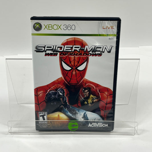 Spiderman Web of Shadows (Microsoft Xbox 360, 2008)