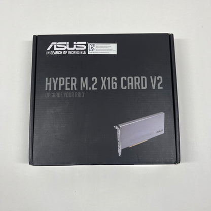 Asus Hyper M.2 X16 Card V2 PCIe-to-M.2 SSD expansion card MX28