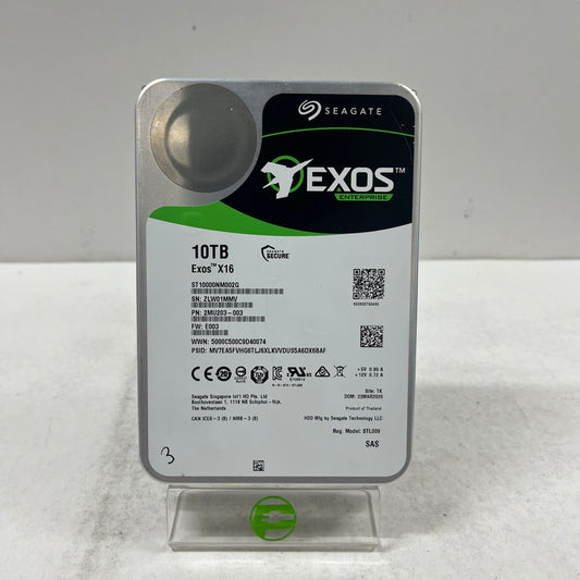 Seagate 3.5" exos x16 16TB SAS III 6Gbps HDD STL009