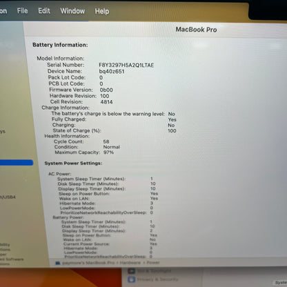 2023 Apple MacBook Pro 14" M3 4.0GHz 8GB RAM 512GB SSD MTL73LL/A