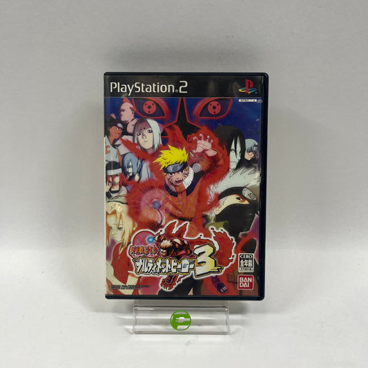Naruto: Narutimate Hero 3 (Sony PlayStation 2 PS2, 2005) JP
