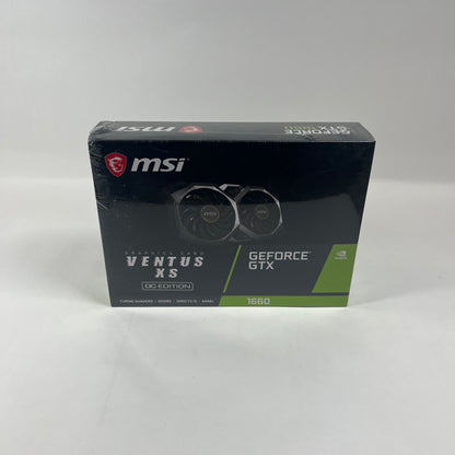 New MSI GeForce GTX 1660 Ti Ventus 6G OC 6GB GDDR5 Graphics Card 912-V379-013