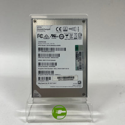 HP 2.5" ddye3840s5xnnmri 3.84tb SAS 12Gbps SSD SXHLLL
