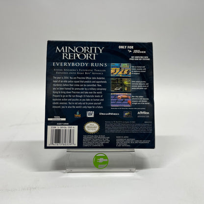 New Minority Report (Nintendo GameBoy Advance, 2002)