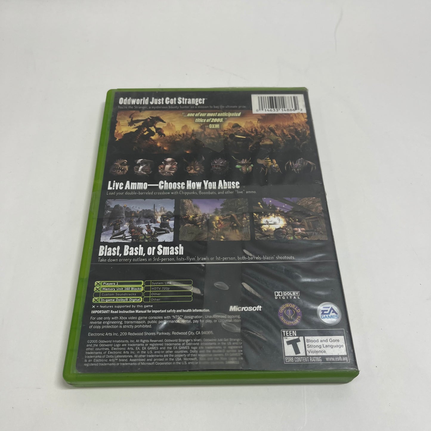 Oddworld Stranger's Wrath (Microsoft Xbox, 2005)