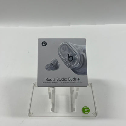 New Beats Studio Buds+ Wireless In-Ear Bluetooth Headphones Transparent 