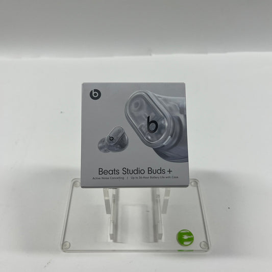 New Beats Studio Buds+ Wireless In-Ear Bluetooth Headphones Transparent 