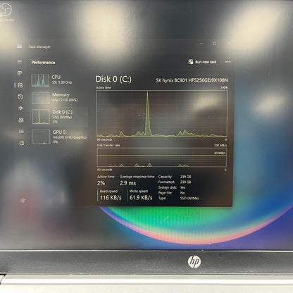 HP Laptop 15-FD0131WM 15" i3-N305 1.8GHz 8GB RAM 256GB SSD