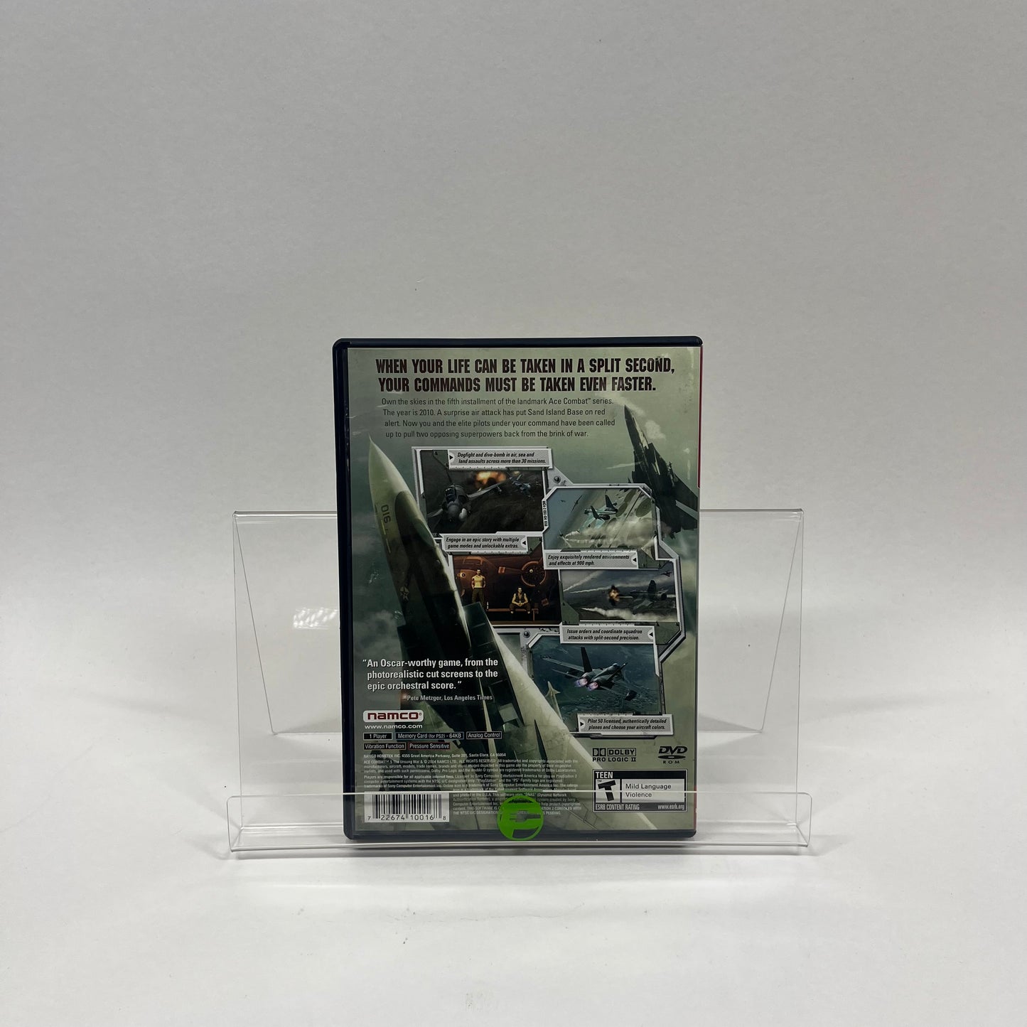 Ace Combat 5 Unsung War [Greatest Hits] (Sony PlayStation 2 PS2, 2004)