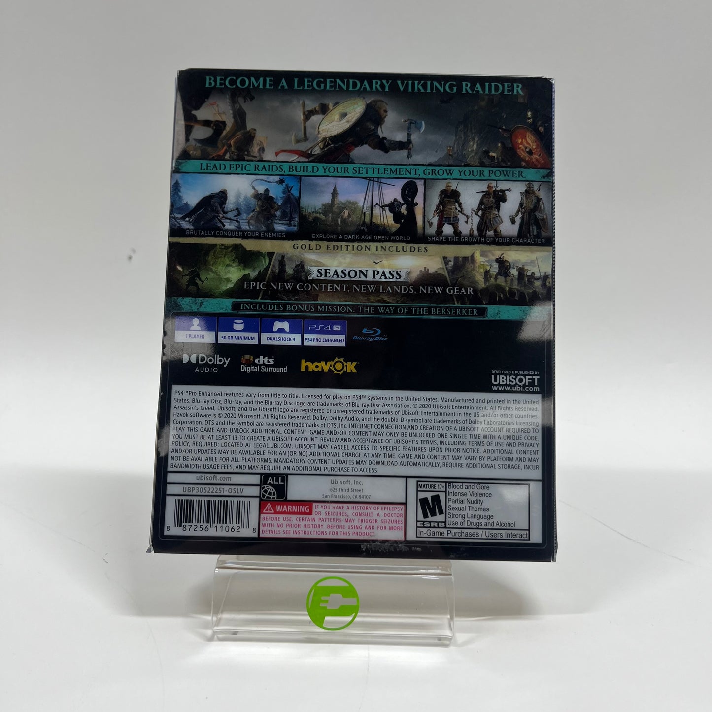 Assassin's Creed Valhalla [Gold Edition] (Sony PlayStation 4 PS4, 2020)