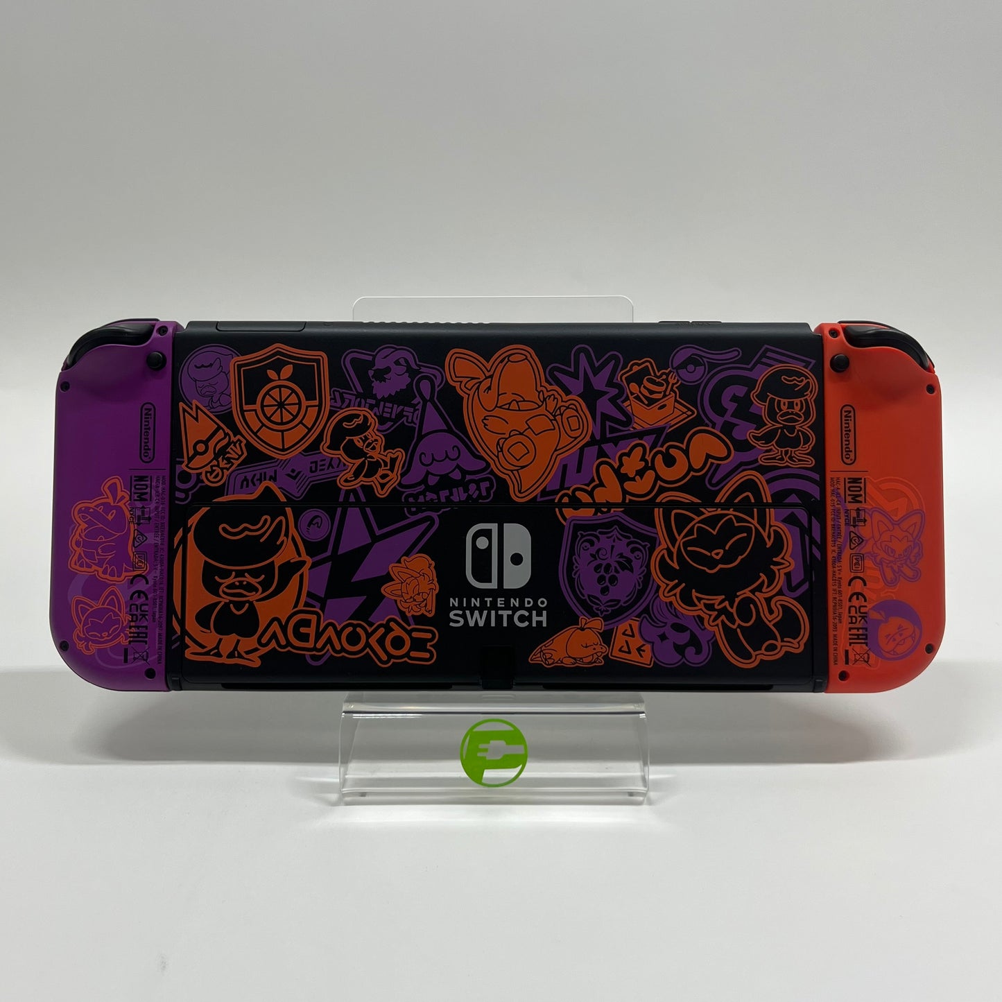 Nintendo Switch OLED Video Game Console Pokemon Scarlet & Violet Edition