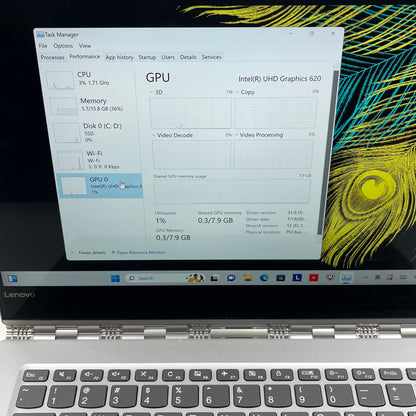 Lenovo Yoga 920-13IKB 14.1" i7-8550U 1.9GHz 16GB RAM 1TB SSD