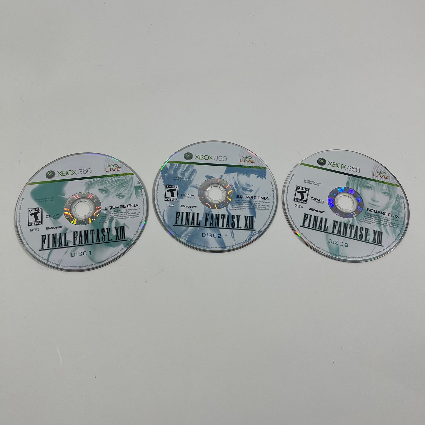 Final Fantasy XIII (Microsoft Xbox 360, 2010)