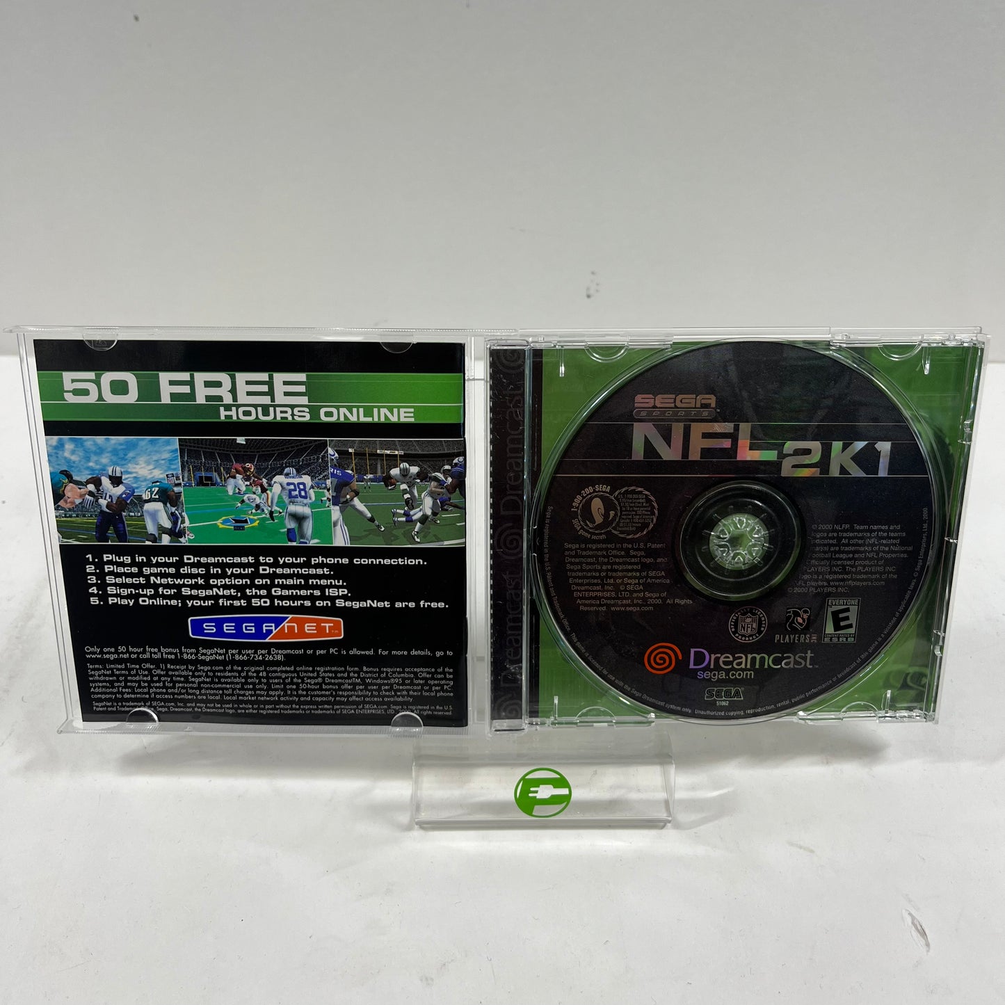 NFL 2K1 (Sega Dreamcast, 2000)