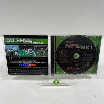 NFL 2K1 (Sega Dreamcast, 2000)