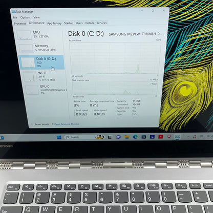 Lenovo Yoga 920-13IKB 14.1" i7-8550U 1.9GHz 16GB RAM 1TB SSD