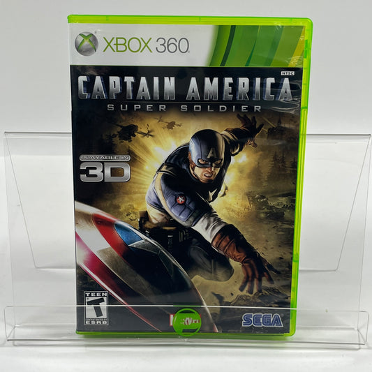 Captain America: Super Soldier (Microsoft Xbox 360, 2011)