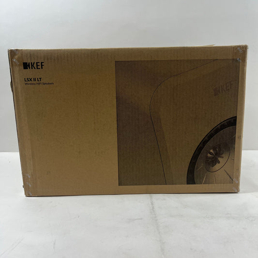 New KEF LSX II LT Bluetooth Speaker Black 3001-7627+0
