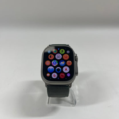 GPS Only Apple Watch Ultra 49MM Natural Titanium MNHC3LL