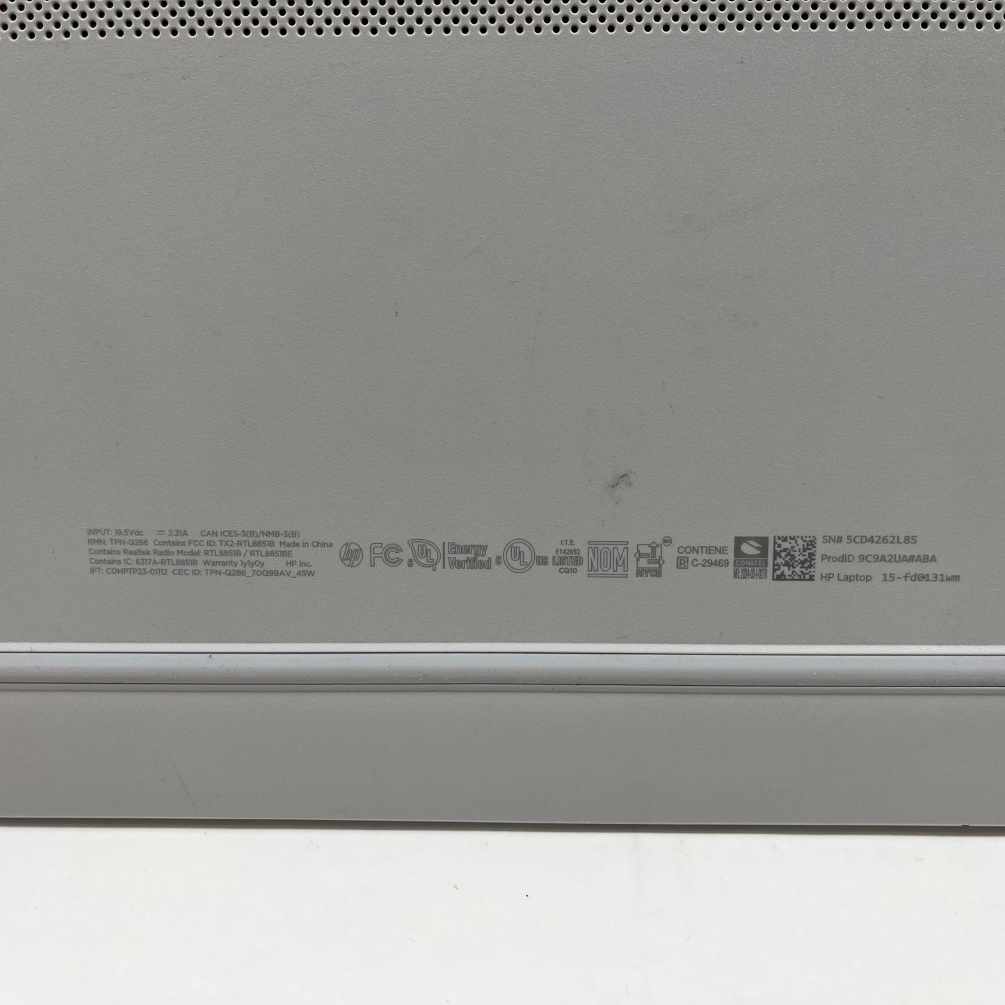 HP Laptop 15-FD0131WM 15" i3-N305 1.8GHz 8GB RAM 256GB SSD