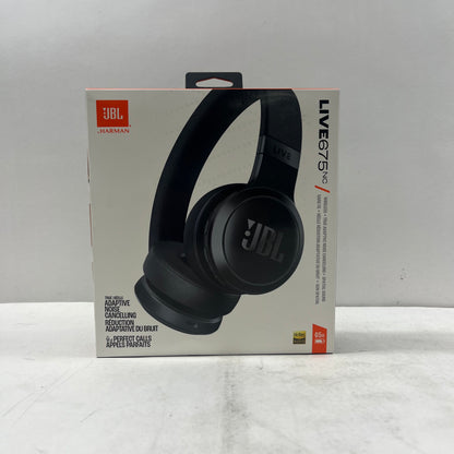 JBL Live675NC Wireless On-Ear Bluetooth Headphones Black
