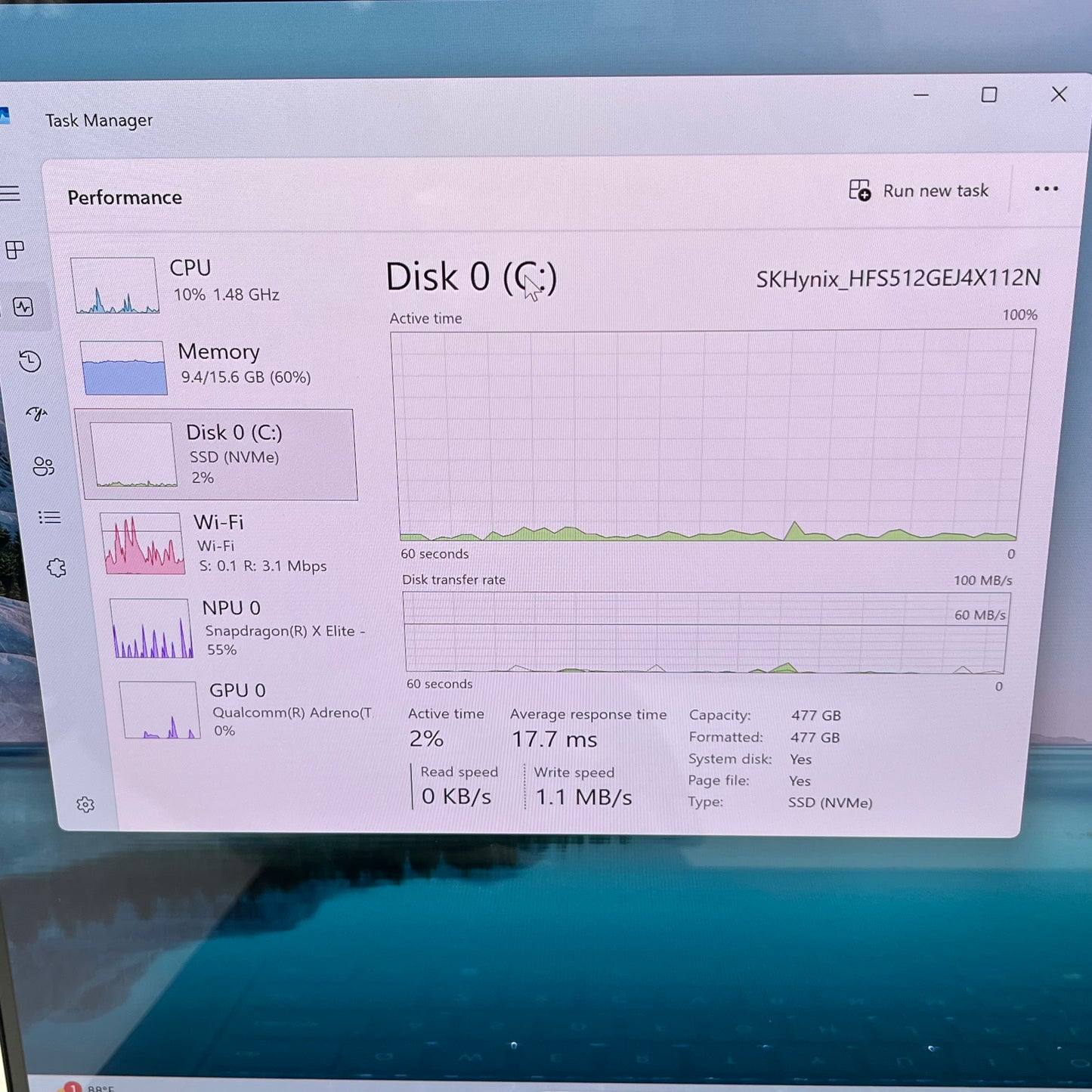 Lenovo slim 7 14Q8X9 14.5" X1E78100 3.4GHz 16GB RAM 512GB SSD