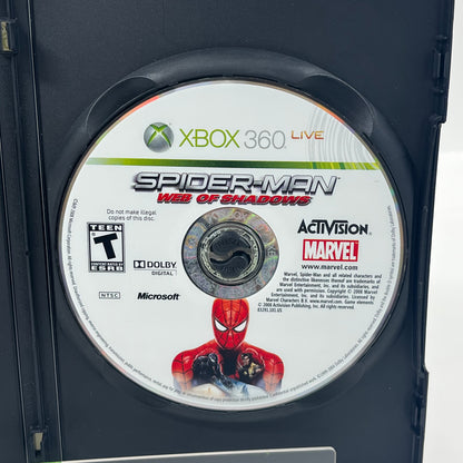 Spiderman Web of Shadows (Microsoft Xbox 360, 2008)