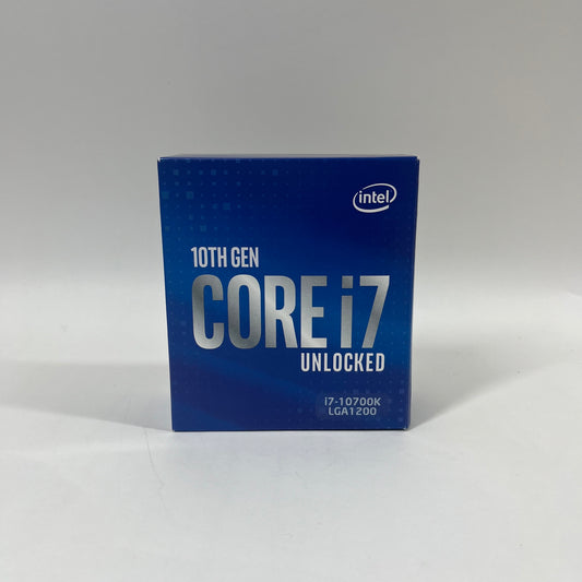 Intel Core i7-10700K 3.80GHz 8 Core.  16 Thread LGA 1200